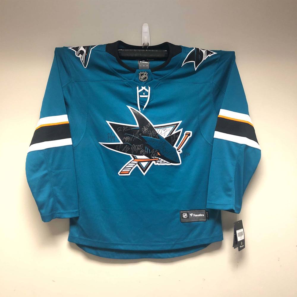 San Jose Sharks Fanatics Alternate Premium Custom Jersey - Black photo review